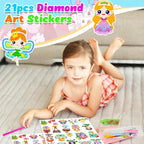 Labeol Diamond Art Kits for Kids Boys and Girls Ages 6-8-10-12 Easy to DIY - Image 4