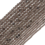 4mm 90pcs Smoky Quartz Tiny Gemstone Beads - Image 6