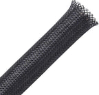 25ft - 1 inch PET Expandable Braided Sleeving – Black – Alex Tech Braided Cable by AlexTech