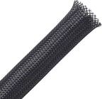 25ft - 3/8 inch PET Expandable Braided Sleeving – Black – Alex Tech Braided by AlexTech