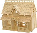 3D Puzzle House, Fantasy Villa Model Kit DIY Miniature Dolls House Kits - Image 3