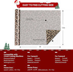HTVRONT Heat Transfer Vinyl Roll, 12in x 8ft Leopard HTV | Leopard Printed Iron - Image 5