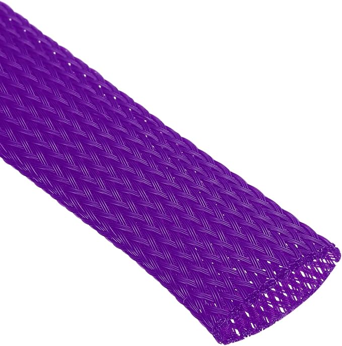uxcell Expandable Sleeving, 1 3/16-inch 25ft Cable Sleeve - Image 2