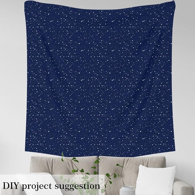 Feelyou Galaxy Upholstery Fabric by The Yard, Outer Space Starry Sky Outdoor - Image 3