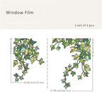 Original Hand Drawn Stained Glass Window Hanging Cling - Image 4