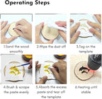 BIGTHUMB Wood Burning Gel Kit 4 OZ | Heat Activated Non-Toxic Paste - Image 3