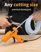Mini Size Hot Glue Sticks, 3.28ft x 0.27" Clear Glue Gun Sticks | Perfect - Image 3