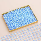 DUQGUHO 8mm Blue Beads for Jewelry Making Blue Pearls Bulk 500PCS Plastic Beads - Image 2