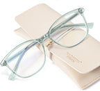 Madison Avenue TR90 Blue Light Blocking Glasses Anti Eyestrain UV Glare Blue by MadisonAvenue