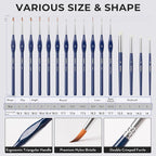 Nicpro Professional Miniature Painting Kit, - Image 8