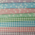 Cotton Fabric DIY Making Supplies Quilting Patchwork Fabric Fat Quarter Bundles by LMAEZNER