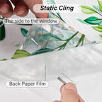 Ranzdn Window Privacy Film, Stained Glass, Static Cling, 35.4" x 157.4" | No - Image 6