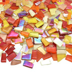 LITMIND 1.1LB Irregular Crystal Glass Mosaic Tiles by LITMIND