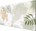 Keyboard mat Kawaii Mousepad Matcha Green Plant Abstract Accessories Desk pad by YKJWW