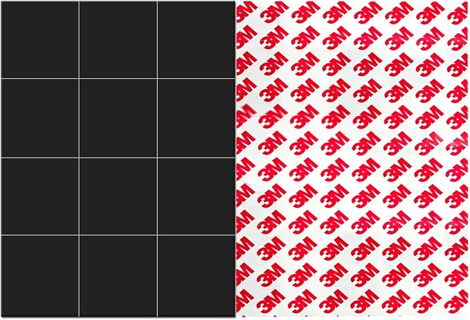 Stick On Magnets with Double Sided Adhesive Tape, Magnet Squares 2"x2" - Image 8