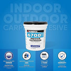 ROBERTS 6700-0 1 Quart Indoor/Outdoor Carpet/Artificial Turf Adhesive - Image 2