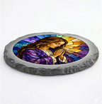 Magnolia Garden 10-Inch Praying Woman Stepping Stone - Image 3