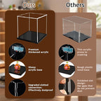Clear Acrylic Display Case for Collectibles Assemble Doll Display Case - Image 2