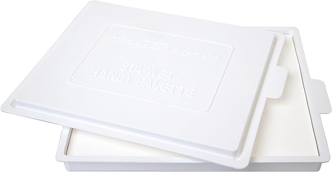 Masterson Sta-Wet Handy Palette Airtight Paint Palette Keeps Paint Fresh by Unknown