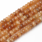 Songxi 5x8mm Natural Yellow Crystal Stone Rondelle Beads, Gemstone - Image 5