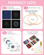 TINDTOP Christmas Embroidery Kit - Image 2