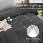 JOLLYVOGUE California King Comforter Set, Ultra-Soft Bed in a Bag Cal King Size - Image 3