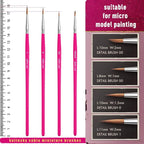 Kolinsky Sable Brushes, Fine Detail Paint Brushes - Image 6