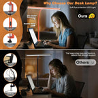 Airlonv LED Desk Lamp for Office Home, Eye-Caring Desk Light - Image 4