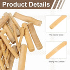 MECCANIXITY 3.9" Natural Driftwood Pieces, 0.3" to 0.8" Dia Driftwood Twigs - Image 3