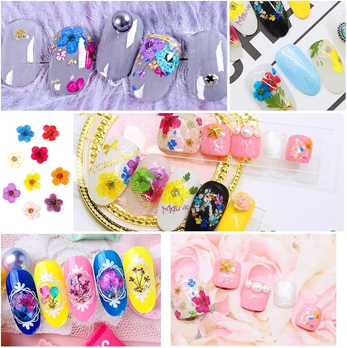 Dried Flowers for Nail Art Resin Jewelry Crafts - Image 8