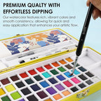 Grabie 50 Colors Premium All-In-One Water Color Paint Set - Image 3