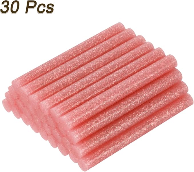 uxcell 30pcs Mini Hot Glue Gun Sticks 4-inch x 0.27-inch High Sticky Small Hot - Image 3