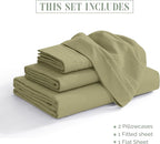Elegant Comfort Luxurious 1500 Premium Hotel Quality Microfiber 4-Piece Sheet - Image 3