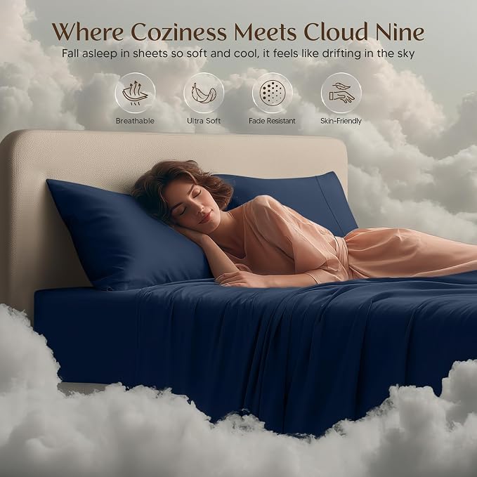 Utopia Bedding King Size Sheet Set – 4 Piece Bed Sheets, Soft and Breathable - Image 6