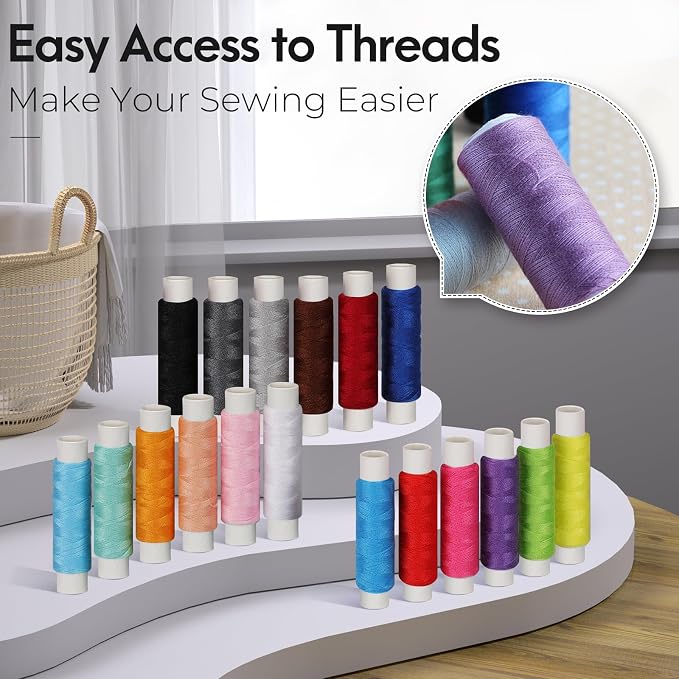 Coquimbo Sewing Kit Gifts for Adults Teen Grils Women Mom Grandma, Portable - Image 9