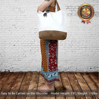 TOPDesign 1-Pack Super Strong Large 12oz Cotton Canvas Tote Bag, Reusable - Image 2