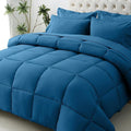 JOLLYVOGUE Twin Comforter Set, Ultra-Soft Bed in a Bag Twin Size 5 Pieces by JOLLYVOGUE