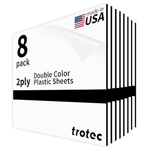 Trotec TroLase | 12"x12"x1/8", Guillotine | Made in USA by TrotecEngravingSupplies