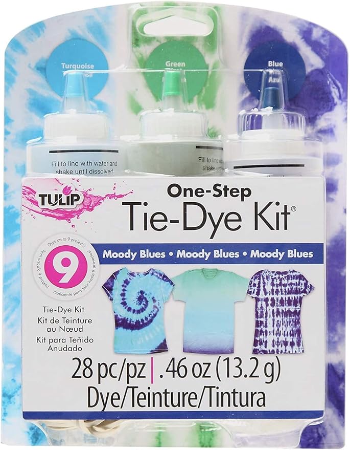 Tulip Moody Blues Tie Dye Kit, 3 Piece by Tulip