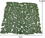 200g Ceramic Mosaic Tiles for Crafts, Irregular Stained Ceramic 0.2"x0.8" - Image 4