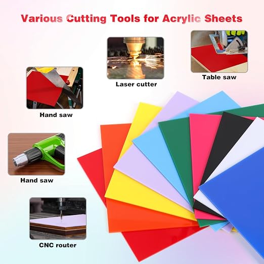 Adrattnay Acrylic Sheets 1/8 Thick, Opaque Colored Acrylic Panel - Image 5