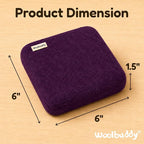 Woolbuddy Wool Felting Pad 6 x 6 x 1.5 Inch, Durable Needle Felting Mat - Image 3