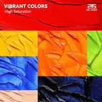 Paul Rubens Oil Paint, 40 Colors*50ml LargeTubes, Professional Oil Based Paint - Image 4