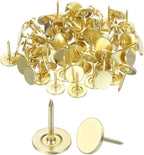 uxcell 150Pcs Upholstery Tacks, 11mmx15mm Flat Head Thumb Tack Decorative by uxcell