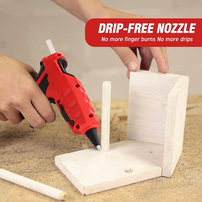 LIVOWALNY Cordless Hot Glue Gun Compatible - Image 4