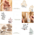 Yoksas 120Pcs Large Nature Plants Leaf Veins Stickers - Image 4
