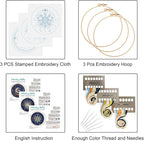 Louise Maelys 3 Set Tarot Embroidery Kits - Image 2