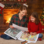 Christmas House Stamped Cross Stitch Kits - Image 9