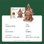 ROKR 3D Wooden Puzzles for Adults, Cuckoo Clock Model Kit, Room Home Decor DIY - Image 8
