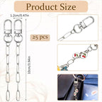 Kynigo 25 Pcs Keychain Making Kit - Image 3